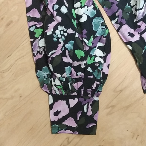 Ichi Ihcrazto Multi Flower Top Shirt Blouse S 36 - Picture 7 of 14